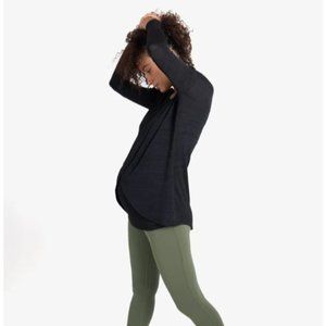 Long Sleeve Cross Front Nursing And Maternity Top